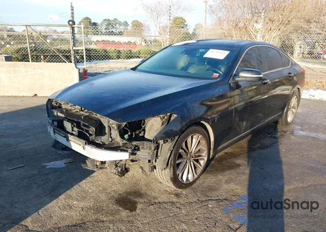 2015 Hyundai Genesis 3.8 из США, поврежденный, VIN KMHGN4JE7FU046987